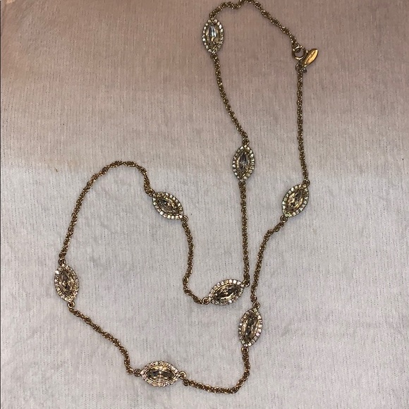 Ann Taylor Jewelry - Ann Taylor rhinestone necklace